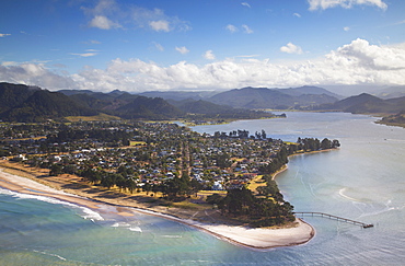 View of Pauanui, Tairua, Coromandel Peninsula, Waikato, North Island, New Zealand, Pacific