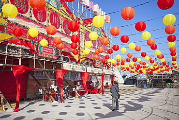 West Kowloon Bamboo Theatre, Kowloon, Hong Kong, China, Asia