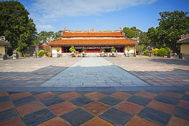 Tomb of Minh Mang, UNESCO World Heritage Site, Hue, Thua Thien-Hue, Vietnam, Indochina, Southeast Asia, Asia