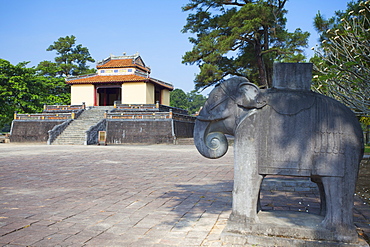 Tomb of Minh Mang, UNESCO World Heritage Site, Hue, Thua Thien-Hue, Vietnam, Indochina, Southeast Asia, Asia