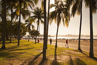 People, Flamengo Beach, Rio de Janeiro, Brazil, South America 