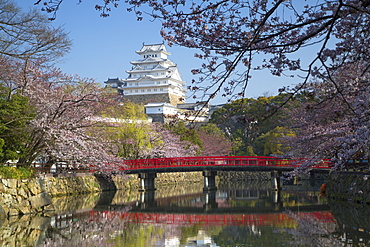 Himeji Castle, UNESCO World Heritage Site, Himeji, Kansai, Honshu, Japan, Asia