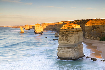 Twelve Apostles at dawn, Port Campbell National Park, Great Ocean Road, Victoria, Australia, Pacific