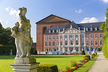 Basilica of Constantine and Rococo Palace, Trier, Rhineland-Palatinate, Germany, Europe