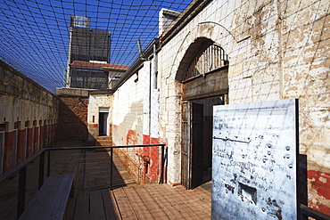 Interior of Constitution Hill, former Apartheid prison, Hillbrow, Johannesburg, Gauteng, South Africa, Africa