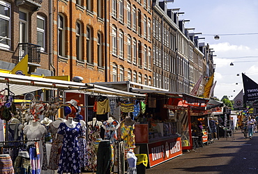 De Pijp Market, Amsterdam, Noord Holland, Netherlands, Europe