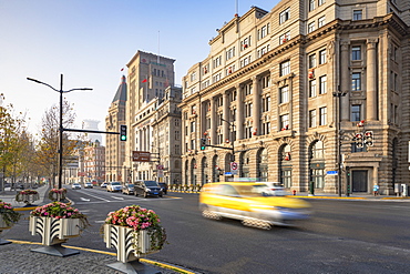 Buildings along the Bund, Shanghai, China, Asia