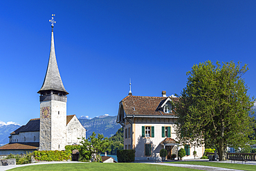 Spiez Castle Church, Spiez, Canton of Bern, Switzerland