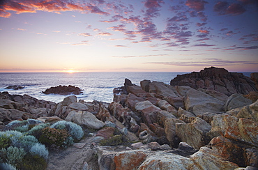 Canal Rocks at sunset, Leeuwin Naturaliste National Park, Yallingup, Margaret River, Western Australia, Australia, Pacific