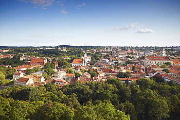 View of Old Town, Vilnius, Lithuania, Baltic States, Europe