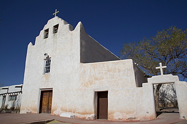 San Jose de la Laguna Mission and Convento, constructed between 1699 and 1701, Laguna Pueblo, New Mexico, United States of America, North America