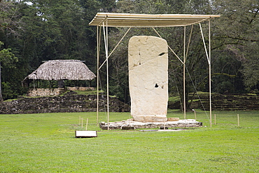 Stela I, Mayan Archaeological Site, Bonampak, Chiapas, Mexico, North America