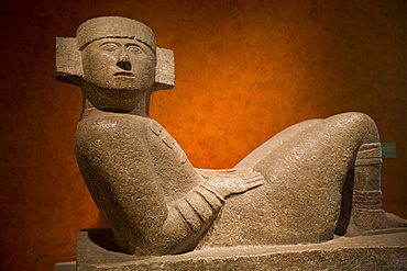 Maya Chac-Mool from Chichen Itza, National Museum of Anthropology, Mexico City, Mexico, North America