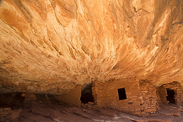 House on Fire Ruins, Anasazi Culture, over 800 years old, Mule Canyon, Cedar Mesa, Utah, United States of America, North America