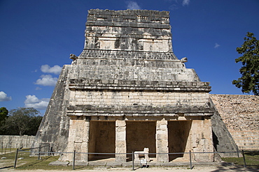 Temple of the Jaguars and Shields, Chichen Itza, UNESCO World Heritage Site, Yucatan, Mexico, North America