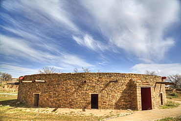 The Great Kiva, Aztec Ruins National Monument, UNESCO World Heritage Site, New Mexico, United States of America, North America