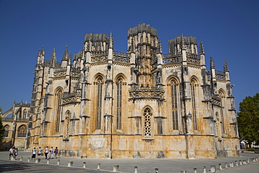 The Dominican Abbey of Santa Maria da Vitoria, UNESCO World Heritage Site, Batalha, Leiria District, Portugal, Europe