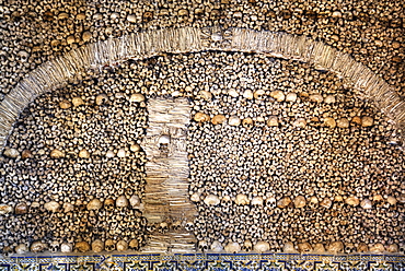 Chapel of Bones, Royal Church of St. Francis, Evora, UNESCO World Heritage Site, Portugal, Europe