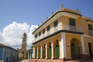 Palacio Brunet (Romantic Museum), Trinidad, UNESCO World Heritage Site, Sancti Spiritus, Cuba, West Indies, Central America