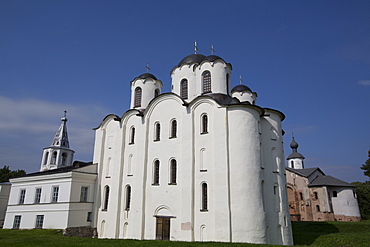 St. Nicholas Cathedral, built between 1113 and 1136, UNESCO World Heritage Site, Veliky Novgorod, Novgorod Oblast, Russia, Europe