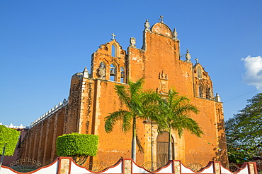 Church of San Juan Bautista, founded 1609, Tekax, Yucatan, Mexico, North America