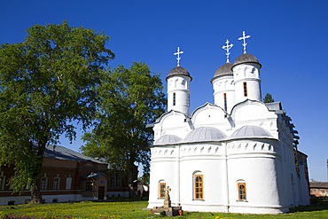 Disposition of the Robe (Rizopolozhensky) Convent dating from the 13th century, UNESCO World Heritage Site, Suzdal, Vladimir Oblast, Russia, Europe