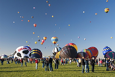 The 2012 Balloon Fiesta, Albuquerque, New Mexico, United States of America, North America