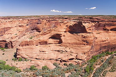 Canyon de Chelly National Monument, View from the Whitehouse Overlook, Arizona, United States of America, North America