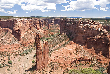 Canyon de Chelly National Monument, View from the Whitehouse Overlook, Arizona, United States of America