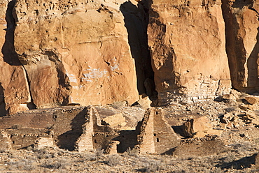 Chaco Culture National Historic Park, World Heritage Site, Hungo Pavi, UNESCO World Heritage Site, New Mexico, United States of America, North America