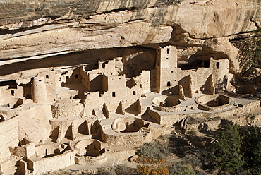 Mesa Verde National Park, Cliff Palace, UNESCO World Heritage Site, Colorado, United States of America, North America