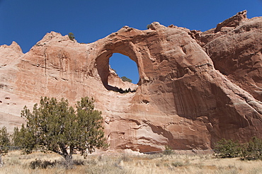 Window Rock Navajo Tribal Park & Veteran's Memorial, Window Rock, Arizona, United States of America, North America 