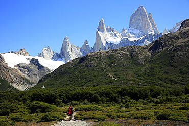 Landscape in the Chalten Massif, Patagonia