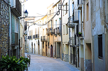 Street in Cordudella de Montsant, Catalonia, Spain