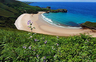 Playa de Torimbia, Asturias, Spain, Europe