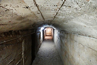 Soviet-era nuclear bunker, central Tirana, Albania, Europe