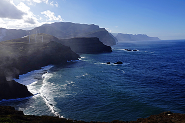 The spectacular scenery on the island of Madeira, Atlantic Ocean, Portugal