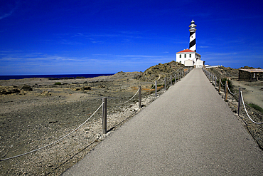 Coastal scenery on the island of Menorca, Spain