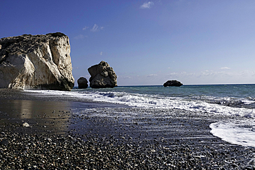 The coast of southern Cyprus