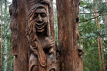 Woodcarvings, Lithuania