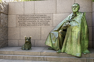 The Franklin D. Roosevelt Memorial in Washington, D.C., United States of America, North America