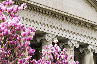 The Treasury Department building in Washington, D.C., United States of America, North America