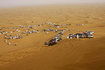 Desert safari, Dubai, United Arab Emirates, Middle East