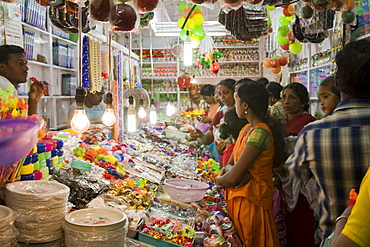 Shop near Kanyakumari beach, Tamil Nadu, India, Asia