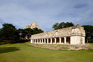 Mayan ruins of Uxmal, UNESCO World Heritage Site, Yucatan, Mexico, North America