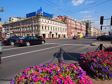 Nevsky Prospekt, St. Petersburg, Russia, Europe