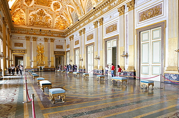 Salon, Reggia di Caserta, Caserta, Campania, Italy, Europe