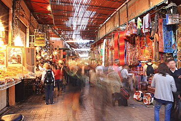 Shops in the Medina, Marrakech, Morocco, North Africa, Africa