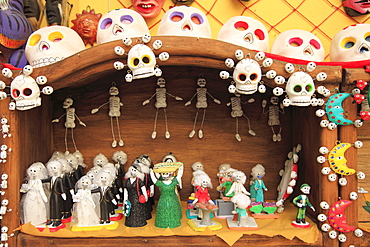 Day of the Dead Folk Art, Oaxaca City, Oaxaca, Mexico, North America