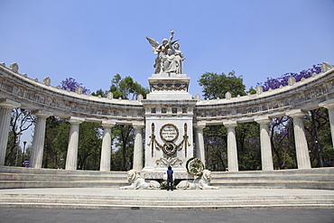 Hemiciclo a Juarez (Benito Juarez Monument), Alameda, Mexico City, Mexico, North America